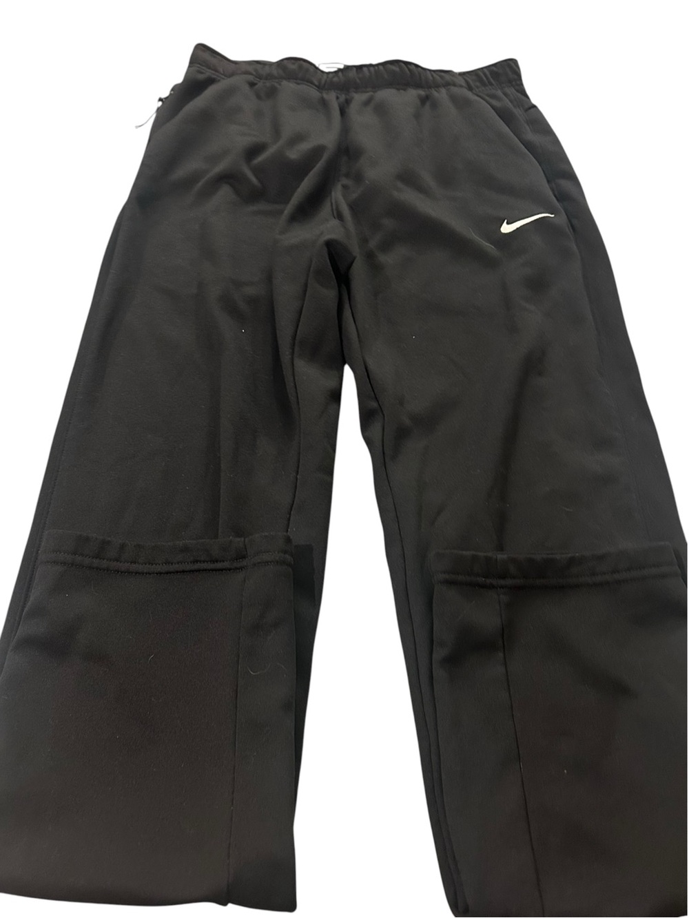 Nike Black Athletic Pants with Swoosh therma fit med